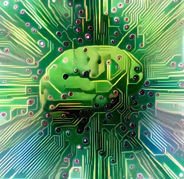 Electronic Brain by Bruce Rolff